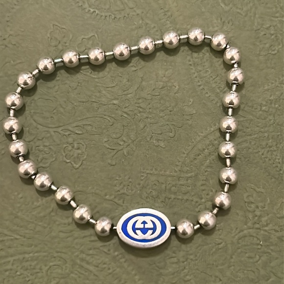 Gucci Interlocking G Boule Chain Bracelet size 18 - Picture 2 of 6